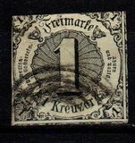 [Value Stamps - Black Print on Colored Paper, type B]
