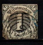 [Value Stamps - Black Print on Colored Paper, type B]