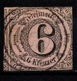 [Value Stamps - Black Print on Colored Paper, type B2]