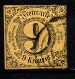 [Value Stamps - Black Print on Colored Paper, type B3]