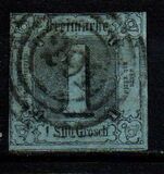 [No. 4 & 8 Printed on Greenish Blue Paper, タイプ A6]