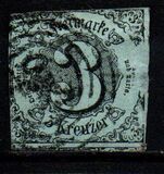 [No. 4 & 8 Printed on Greenish Blue Paper, タイプ B4]