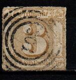 [Colored Print on White paper - Rouletted Perforation, type A23]