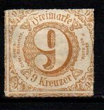 [Colored Print on White paper - Rouletted Perforation, type B15]