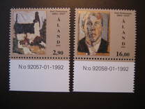[The 100th Anniversary of the Birth of the Painter Joel Petterssonin, typ BD]