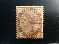 [Queen Victoria - Inscription "POSTAGE AND INLAND REVENUE", Tip AI1]