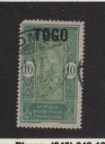 [Not Issued Stamps Overprinted "TOGO", type D4]