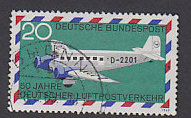 [The 50th Anniversary of the German Airmail, τύπος OD]