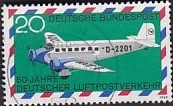 [The 50th Anniversary of the German Airmail, τύπος OD]