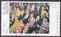 [The 100th Anniversary of the Birth of A. Paul Weber, Otto Pankok and George Grosz, Painters, Typ BCA]