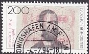 [The 100th Anniversary of the Death of Heinrich Hertz, Physicist, type BEA]