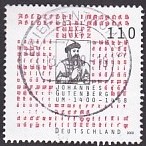 [The 600th Anniversary of the Birth of Johannes Gutenberg, 1397-1468, タイプ BSZ]