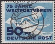 [The 75th Anniversary of the Universal Postal Union, type A]