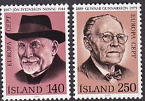 [EUROPA Stamps - Famous People, タイプ LP]