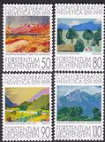 [The 700th Anniversary of Confoederatio Helvetica - Swiss Paintings, type AJI]