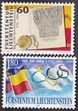 [The 275th Anniversary of the Kingdom of Liechtenstein & The 100th Anniversary of the International Olympic Committee, IOC, type ALU]