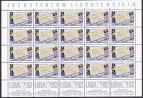 [National Stamp Exhibition "LIBA '92", Vaduz, タイプ AJS]