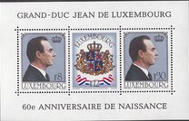 [The 60th Anniversary of the Birth of Grand Duke Jean, type ZC]