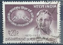 [The 100th Anniversary of the Birth of Doctor Maria Montessori, Educationist, type LM]