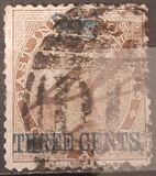 [India Postage Stamps Surcharged in Different Colours, type A2]