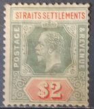 [Re Giorgio V - Filigrana: Corona sul blocco CA Multipla - Stampatore: De La Rue & Co. Ltd., Scrivi AS2]