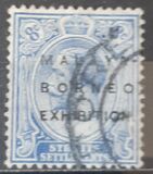[Postage Stamps of 1912-1922 Overprinted "MALAYA - BORNEO - EXHIBITION, प्रकार AU3]