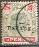 [Perak Postage Stamps Overprinted "Pahang", type E1]