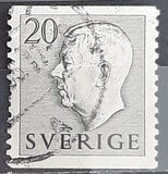 [King Gustaf VI Adolf of Sweden & Tree Crowns - Without Imprint, Typ DB9]