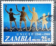 [The 21st Anniversary of UNICEF, Typ AV]
