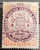 [Coat of Arms - End of Scroll goes behind Rear Legs of Supporting Animals, Lion Lightly Shaded, Tüüp E4]