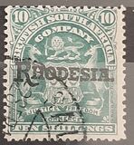 [Overprinted "RHODESIA.", Tipi L11]