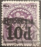 [Overprinted "RHODESIA." & Surcharged, Tüüp L13]