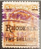 [Overprinted "RHODESIA." & Surcharged, Tüüp L14]