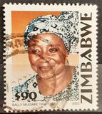 [The 10th Anniversary of the Death of Sally Mugabe (Wife of President), 1931-1992, Вид SM1]