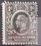 [King George V  - British East Africa and Uganda Stamps Overprinted "G.E.A.", type C]