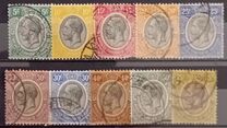 [King George V - Watermarked, tegund H]