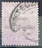[Cape of Good Hope Postage Stamps Overprinted "BRITISH - BECHUANALAND" in Black, type A6]