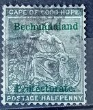 [Cape of Good Hope No.31 Overprinted "BECHUANALAND - PROTECTORATE" in Green, type N]