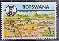 [The 10th Anniversary of University of Botswana, Lesotho and Swaziland, 类型 DB]