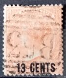 [Queen Victoria Issues Surcharged, type P2]