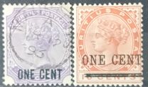 [Not Issued Stamp & No. 83 Surcharged, Typ AF]