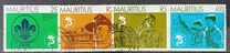 [The 125th Anniversary of the Birth of Lord Baden-Powell - The 75th Anniversary of Scout Movement - The 70th Anniversary of Mauritius Scout Movement, Tip MS]