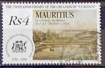 [The 250th Anniversary of Château Le Réduit by Pierre David, type ZI]