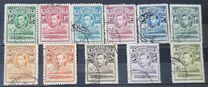 [King George VI and Landscape, type D]