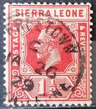 [King George V - New Watermark, タイプ I13]