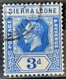 [King George V - New Watermark, タイプ J6]