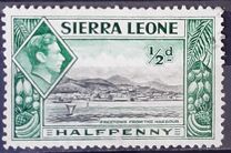 [King George VI - Free Town, tegund AD]
