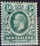 [King George V of the United Kingdom - Inscription "SOMALILAND PROTECTORATE", type E9]