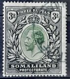 [King George V of the United Kingdom - Inscription "SOMALILAND PROTECTORATE", type F6]