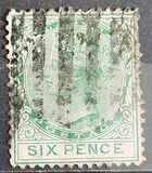[Queen Victoria - Different Perforation, type A13]